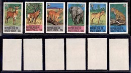BURKINA FASO - 1979 - Animali (760/765) - Serie Completa - Gomma Integra - Altri & Non Classificati