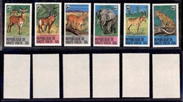 BURKINA FASO - 1979 - Animali (760/765) - Serie Completa - Gomma Integra - Otros & Sin Clasificación