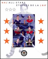 CANADA - 2002 - Minifoglio NHL All Stars (Block 59) - Gomma Integra - Otros & Sin Clasificación