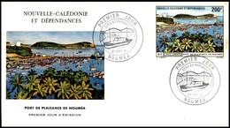 NUOVA CALEDONIA - 1971 - 200 Fr Porto Di Noumea (507) - FDC 27.9.71 - Sonstige & Ohne Zuordnung