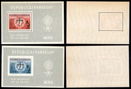 PARAGUAY - 1962 - Foglietti Malaria (Block 22/23) - Gomma Integra - Sonstige & Ohne Zuordnung