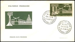 POLINESIA FRANCESE - 1965 - 25 Fr Museo Gauguin (45) - FDC 13.6.65 - Altri & Non Classificati