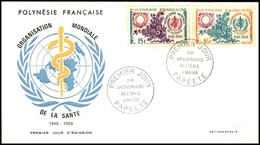 POLINESIA FRANCESE - 1968 - Who (84/85) - FDC 4.5.68 - Sonstige & Ohne Zuordnung