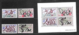 REPUBBLICA CENTRAFRICANA - 1964 - Olimpiadi Tokyo (59/62 + Block 2) - Serie Completa + Foglietto - Gomma Integra (30) - Sonstige & Ohne Zuordnung