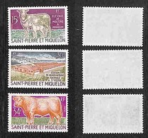 SAINT PIERRE ET MIQUELON - 1970 - Animali (464/466) - Serie Completa - Gomma Integra - Sonstige & Ohne Zuordnung