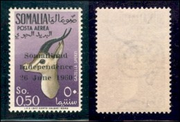 SOMALIA - 1960 - 0 .50 Somalo Soprastampato (2) - Gomma Integra (50) - Sonstige & Ohne Zuordnung