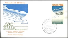 WALLIS E FUTUNA - 1975 - 100 Fr Aerea (264) - FDC 13.8.75 - Altri & Non Classificati