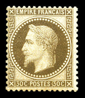 ** N°30, 30c Brun, Fraîcheur Postale. SUP (certificat)  Qualité: ** - 1863-1870 Napoléon III. Laure