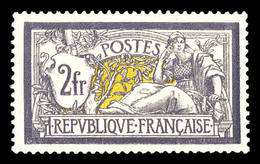 ** N°122, Merson, 2F Violet Et Jaune, Bon Centrage Et Fraîcheur Postale. SUP (certificat)  Qualité: ** - 1900-02 Mouchon