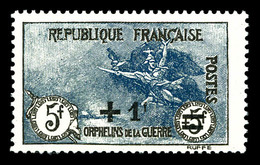 ** N°169, Orphelins, +1 S 5F +5F Noir Et Bleu-gris, TB  Qualité: **  Cote: 350 Euros - 1900-02 Mouchon