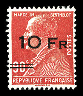** N°3, Berthelot Surchargé à Bord Du Paquebot 'Ile De France', RRE Et SUPERBE (signé Brun/certificat)  Qualité: **  Cot - 1927-1959 Neufs