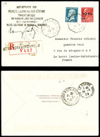 O N°3, Berthelot Surchargé à Bord Du Paquebot 'ILE DE FRANCE' 10F Sur 90c Rouge (+N°181), Sur Lettre Avec Griffe 'Premiè - 1927-1959 Neufs