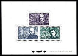 * N°908/910, Série Poètes Symbolistes, Tirage 16 Exemplaires. RARE Et SUP (certificat)  Qualité: * - Nuovi