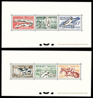 ** N°960/965, Jeux Olympiques D'Helsinki: 2 Feuillets Collectifs, Tirage 18 Exemplaires. RARE Et SUP (certificat)  Quali - Neufs