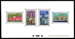 ** N°1152/1155, Série Villes Reconstruites, Tirage 22 Exemplaires. RARE Et SUP (certificat)  Qualité: ** - Nuovi