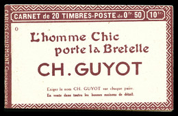 ** N°257-C3, Série 165-O, BRETELLES GUYOT Et EU, Bas De Feuille. TTB  Qualité: ** - Altri & Non Classificati