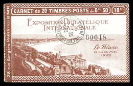 ** N°257-C12, Série LE HAVRE, EXPO DU HAVRE Avec Cachet Sur Couverture. TB  Qualité: ** - Sonstige & Ohne Zuordnung