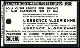 ** N°283-C24, Série 307, ESSENCE ALGERIENNE Et EU, Daté Du 10.11.33. SUP. R. (certificat)  Qualité: ** - Sonstige & Ohne Zuordnung