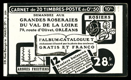 ** N°283-C30, Série 306, GRANDE ROSERAIE DU VAL DE LOIRE Et EU, TB  Qualité: ** - Sonstige & Ohne Zuordnung