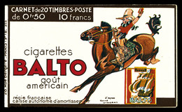 ** N°283-C32, Série 315-A, CIGARETTES BALTO Et 3 SUISSES. SUP. R.R. (certificat)  Qualité: ** - Altri & Non Classificati