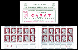 ** N°1263-C1, Série 5-61, BAS CARAT Et EU, Variété Bdf Avec 3 Barres. TB  Qualité: ** - Sonstige & Ohne Zuordnung