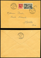O N°412 + 448 (10c +90c=1f) Surchargé Dunkerque Sur Lettre Obl Càd Dunkerque Nord Le 19 Juil 1940. TTB (certificat)  Qua - Guerre (timbres De)