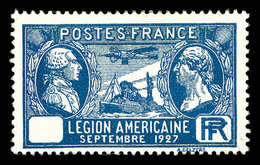 * N°245b, Légion Américaine Sans Valeur Dans Le Cartouche, Quasi **, RARE Et SUPERBE (signé/certificat)  Qualité: *  Cot - Ungebraucht