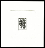 (*) N°1122, Europa De 1957, épreuve En Noir Sans Faciale. TTB  Qualité: (*) - Künstlerentwürfe