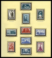 ** 1939-1970, Collection Complète De Timbres Neufs ** Presentée Sur Pages D'Album Présidence. TB  Qualité: **  Cote: 354 - Sammlungen