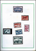 ** Collection Poste Aèrienne De 1927 à 2000, De Bonnes Et Moyennes Valeurs Dont Séries Complètes. (* Jusqu'au N°15), Les - Sammlungen