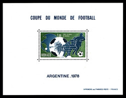 ** N°10, Coupe Du Monde De Football. TB  Qualité: **  Cote: 575 Euros - Blocs