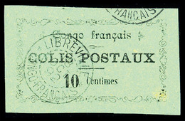 O N°1, 10c Noir Sur Bleu, Pelurage. TB (signé Scheller)  Qualité: O  Cote: 360 Euros - Unused Stamps