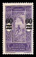 * N°66a, 60 Sur 75c Violet: Double Surcharge, Tirage 75 Exemplaires. TTB (signé Brun)  Qualité: *  Cote: 250 Euros - Unused Stamps