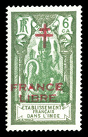 * N°179a, 6 Ca SURCHARGE ROUGE. SUP (certificat)  Qualité: * - Unused Stamps