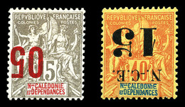 * N°66 Et 105a: Les 2 Exemplaires Surcharges Renversée. TB  Qualité: *  Cote: 330 Euros - Unused Stamps