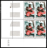 ** N°30, 14f Gauguin, Bloc De Quatre Coin De Feuille Daté (1ex*). TB  Qualité: **  Cote: 368 Euros - Unused Stamps