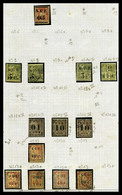 N Nlle CALEDONIE, OCEANIE, St PIERRE, TAHITI Et WALLIS: Poste, PA, Taxe, Bloc: Timbres Neufs */**, De Bonnes Valeurs, Tr - Sammlungen