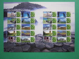 2008 ROYAL MAIL GLORIOUS NORTHERN IRELAND GENERIC SMILERS SHEET. #SS0048 - Personalisierte Briefmarken