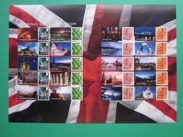 2008 ROYAL MAIL GLORIOUS UNITED KINGDOM GENERIC SMILERS SHEET. #SS0051 - Timbres Personnalisés