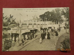 CPA - Marseille - Exposition Internationale D'Electricité 1908 - Rue Des Marchands - Electrical Trade Shows And Other