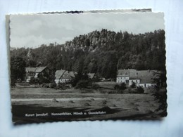 Duitsland Deutschland Sachsen Jonsdorf Nonnenfelsen  Gondelfahrt - Jonsdorf