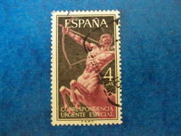 ESPAGNE:  Timbre EXPRES N°  33  -oblitéré   " 4 PTAS "  Net        0.50    Photo      1 - Espresso