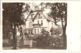 HAMBURG WANDSBEK Einzel Villa Fachwerk Giebel Marienstraße 26 Original Fotokarte Ungelaufen - Wandsbek