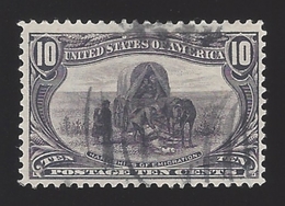 US #290 1898 Gray Violet Wmk 191 Perf 12 Used F-VF Scv $35 - Usati