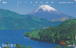 Télécarte Japon / NTT 251-379 B 1 - Paysage Montagne MONT FUJI - Mountain Landscape Japan Phonecard - 419 - Landschaften