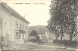 COUR SAINT MAURICE - 25 - Doubs - Entrée Du Village - Sonstige Gemeinden