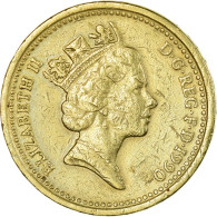 Monnaie, Grande-Bretagne, Elizabeth II, Pound, 1990, TB+, Nickel-brass, KM:941 - 1 Pond