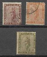 1899 San Marino Saint Marin SERVIZIO INTERNO Serie Di 2v. USED + 5c MH* - Used Stamps