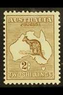1913-14 2s Brown, 'Roo, First Watermark, SG 12, Very Fine Mint. For More Images, Please Visit Http://www.sandafayre.com/ - Autres & Non Classés