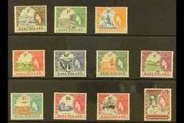 1954-58 Complete Definitive Set, SG 43/53, Never Hinged Mint (11 Stamps) For More Images, Please Visit Http://www.sandaf - Sonstige & Ohne Zuordnung